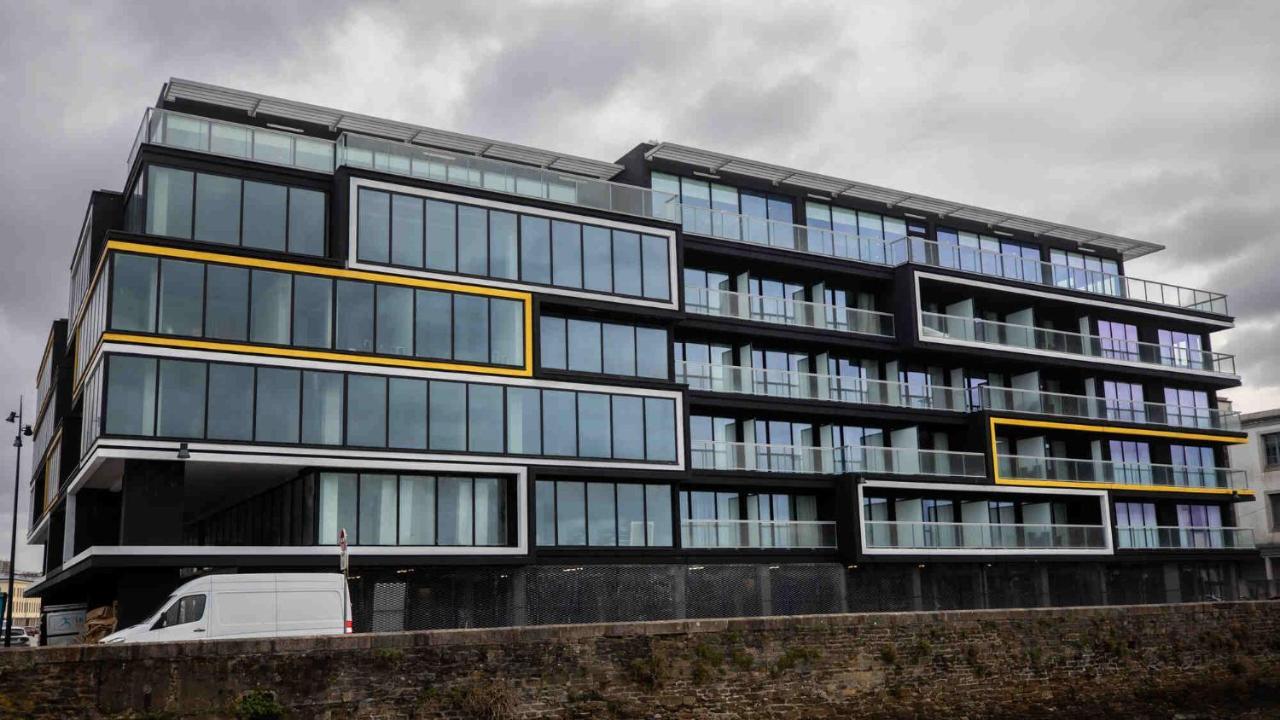 Le Barracuda & Spa, Centre Port, Pieds Dans L'Eau, Vue Mer Brest Eksteriør bilde